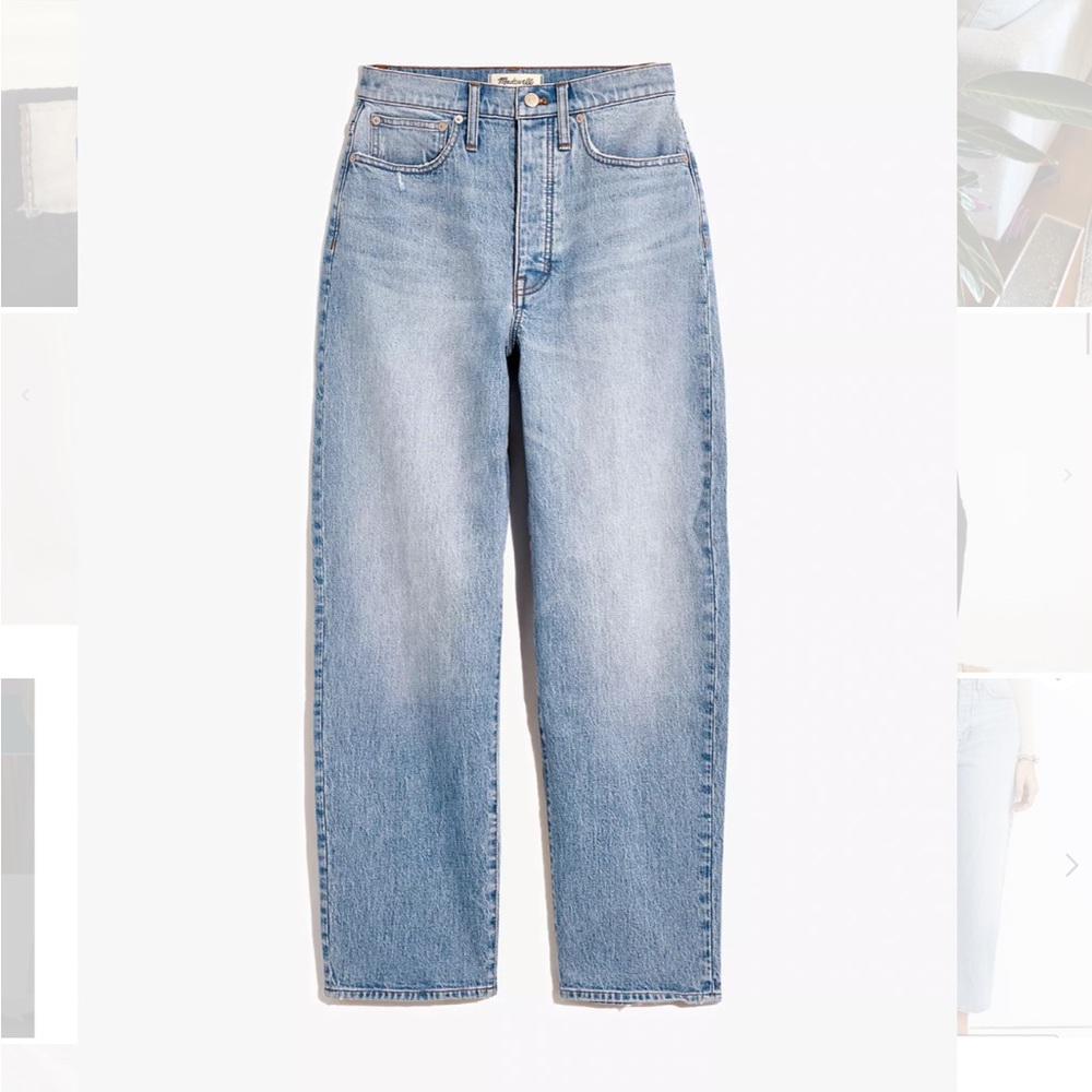 Madewell Balloon Jeans in Hewes wash